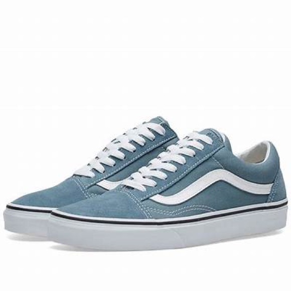 🆕 Vans blue old skool sneakers tennis shoes - Picture 2 of 3